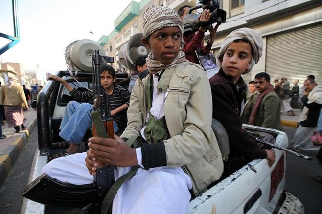 Pemberontak Syi'ah Houtsi Lakukan 65.971 Pelanggaran Terhadap Anak-anak Yaman
